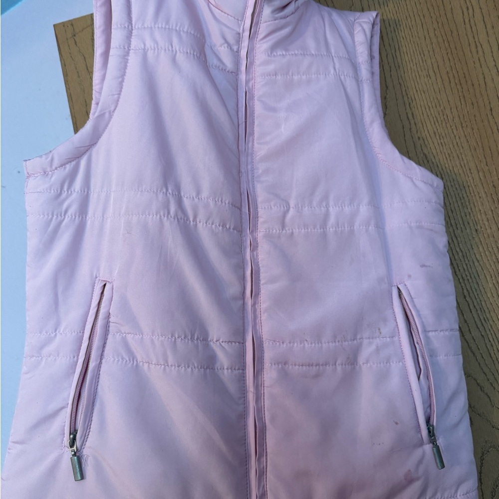 Light Pink Puffer Vest